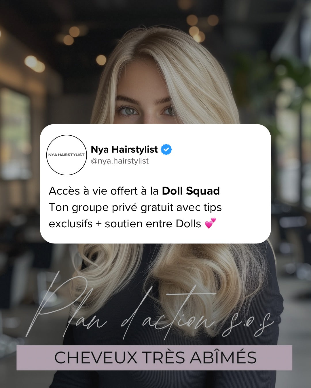 eBook Cheveux Très Abîmés : Plan d'action SOS 🛟