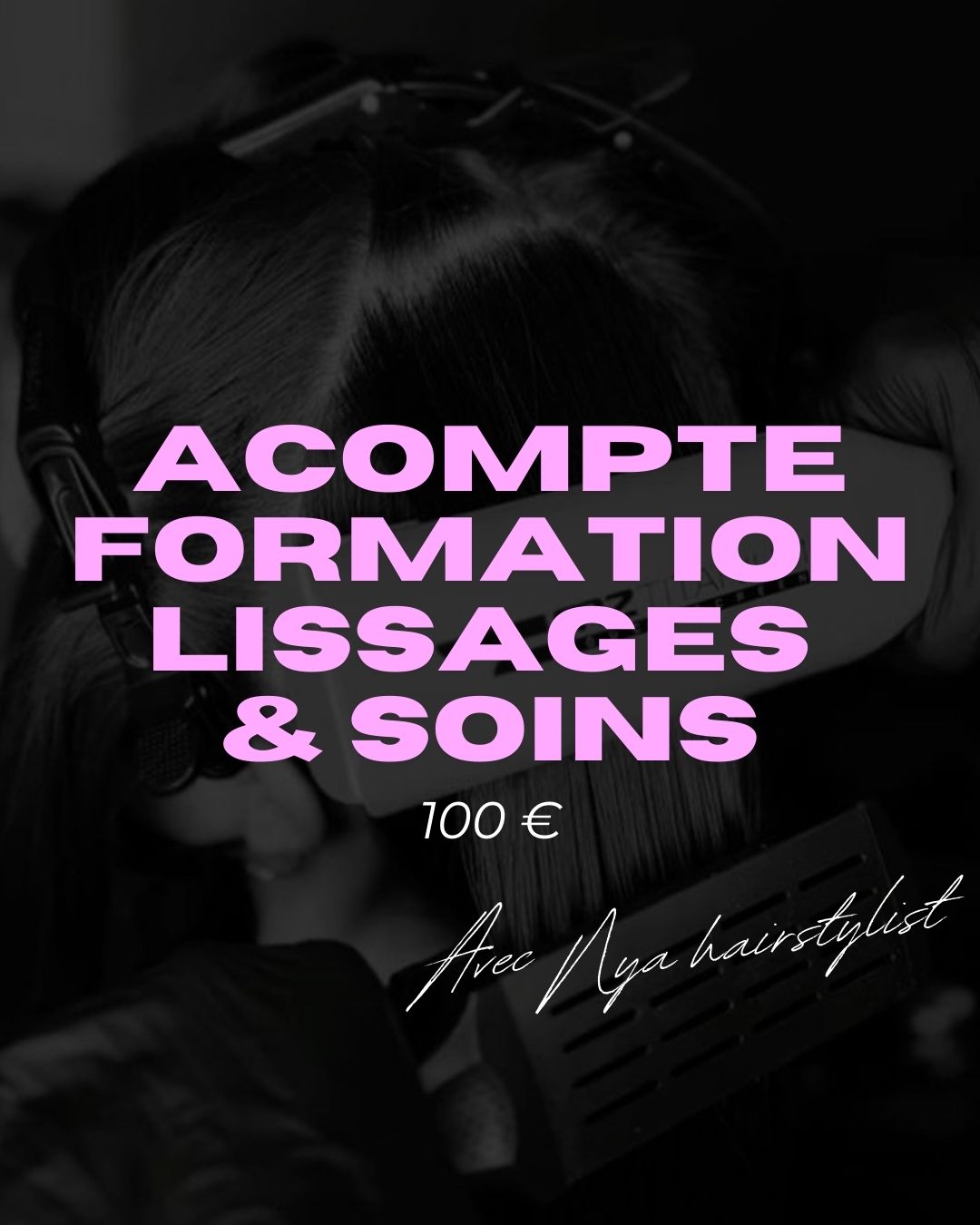 Réservez votre formation – Acompte 100 €