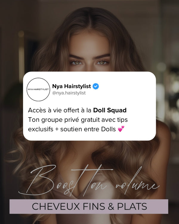 eBook Cheveux Fins & Plats : Boost ton volume 💣