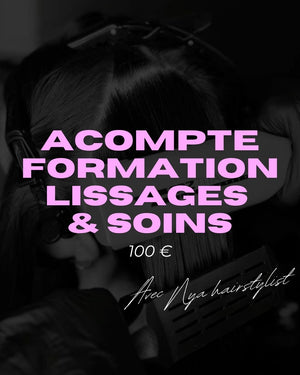 Réservez votre formation – Acompte 100 €