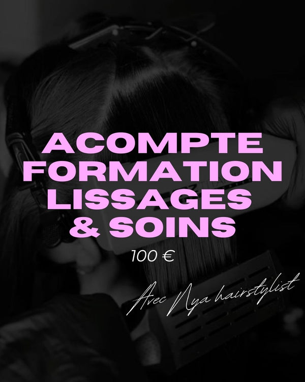Réservez votre formation – Acompte 100 €