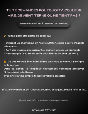 eBook Cheveux Colorés : Garde ta couleur éclatante 🎨